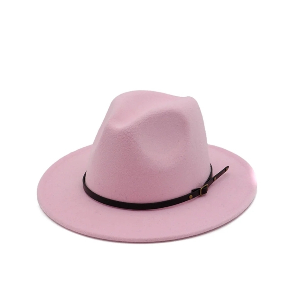 Pink Fedora Hat